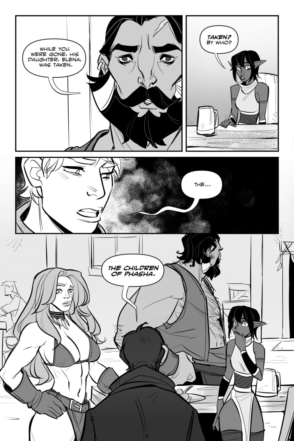 Ch1 Page 09 – Rowena The Barbarian