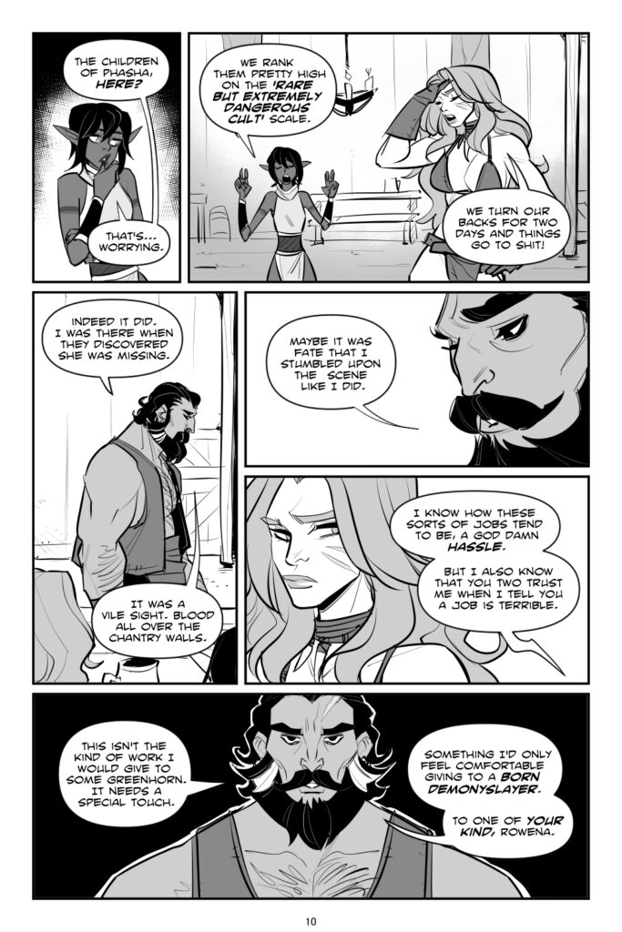 Ch1 Page 10 – Rowena The Barbarian